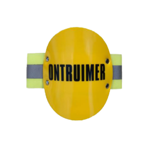 Reflecterende Armband Met Schild Opdruk Ontruimer