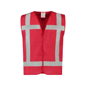 Hesje RWS Rood Opdruk BHV Maat XL-XXL